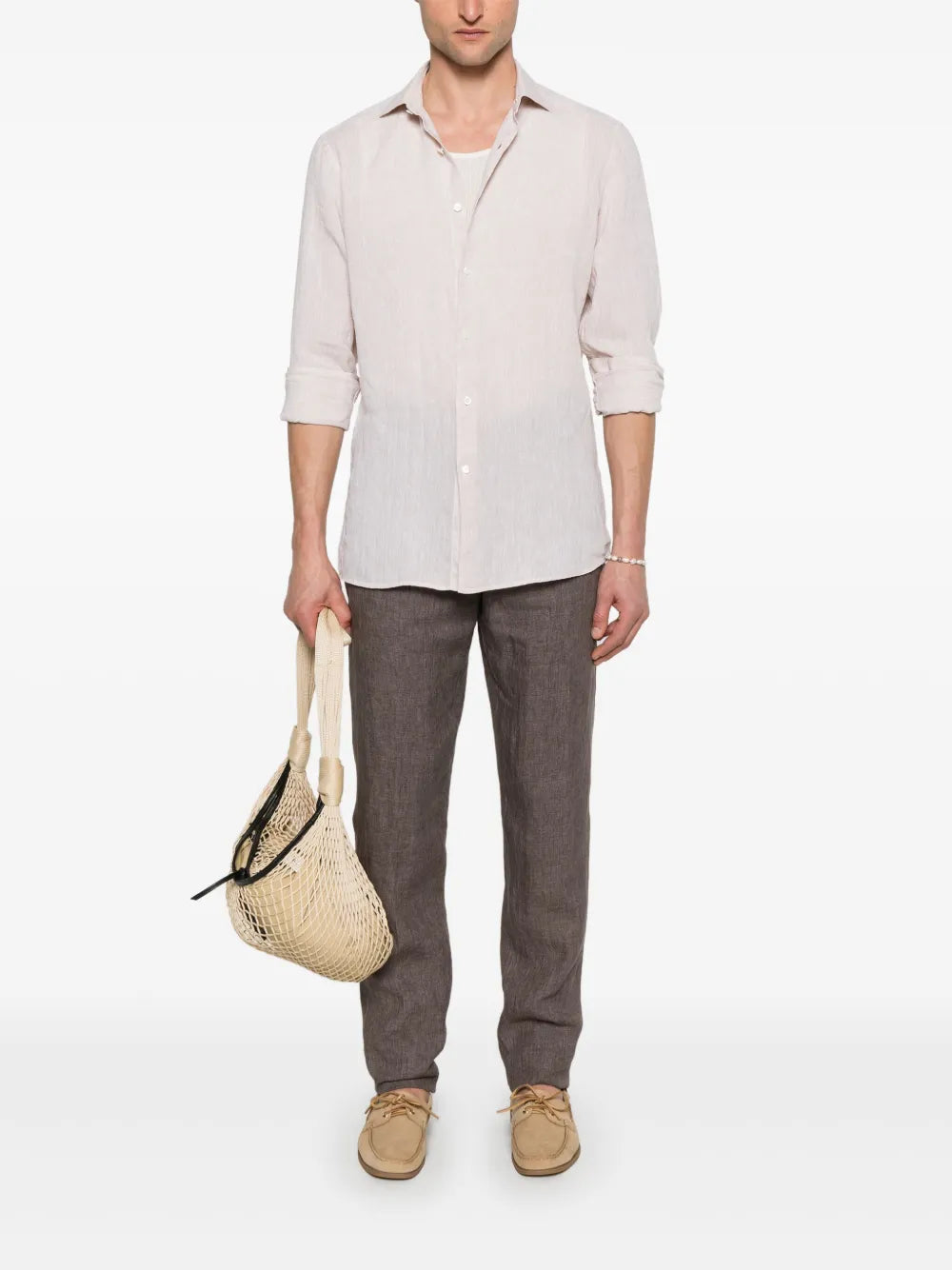 Zegna linen trousers
