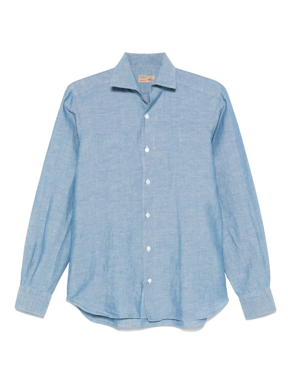 Barba  slub-texture shirt