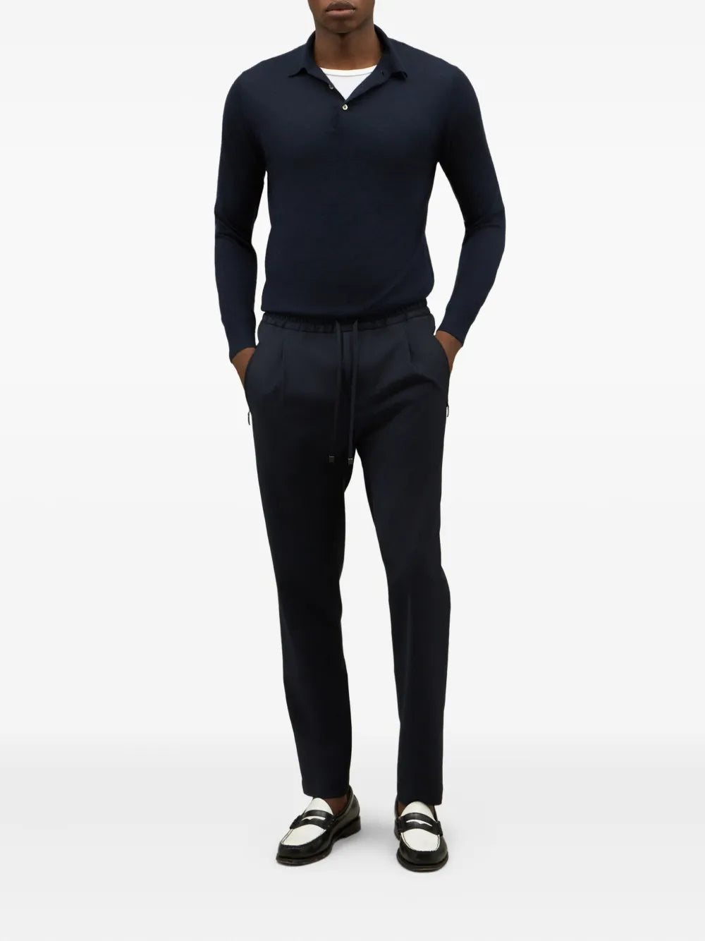 Boglioli  drawstring trousers