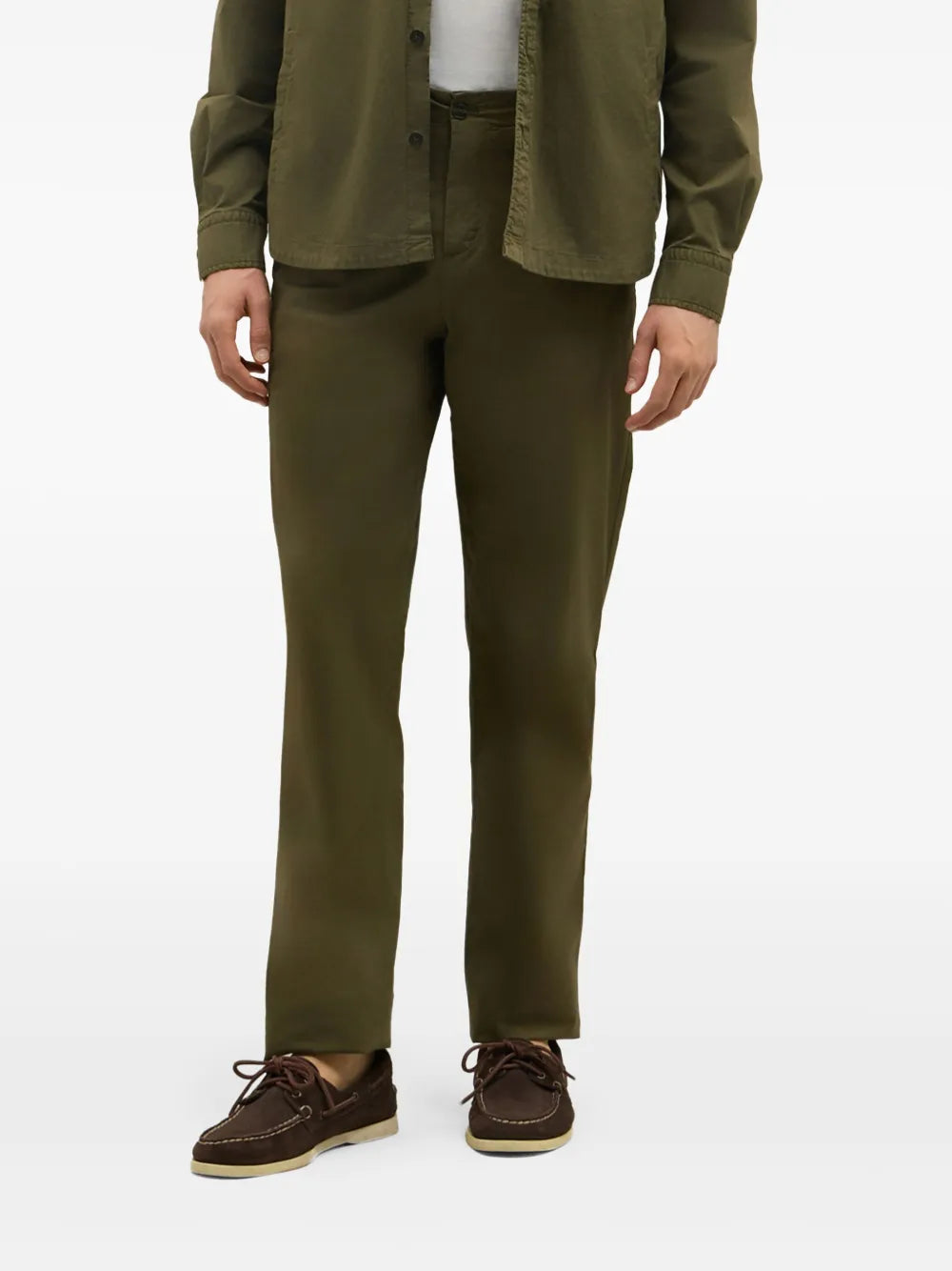 Boglioli  garment-dyed trousers