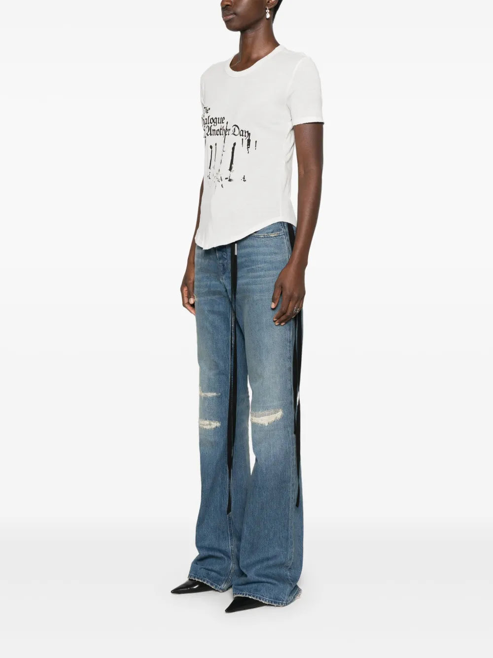 Ann Demeulemeester Floor Micro T-Shirt