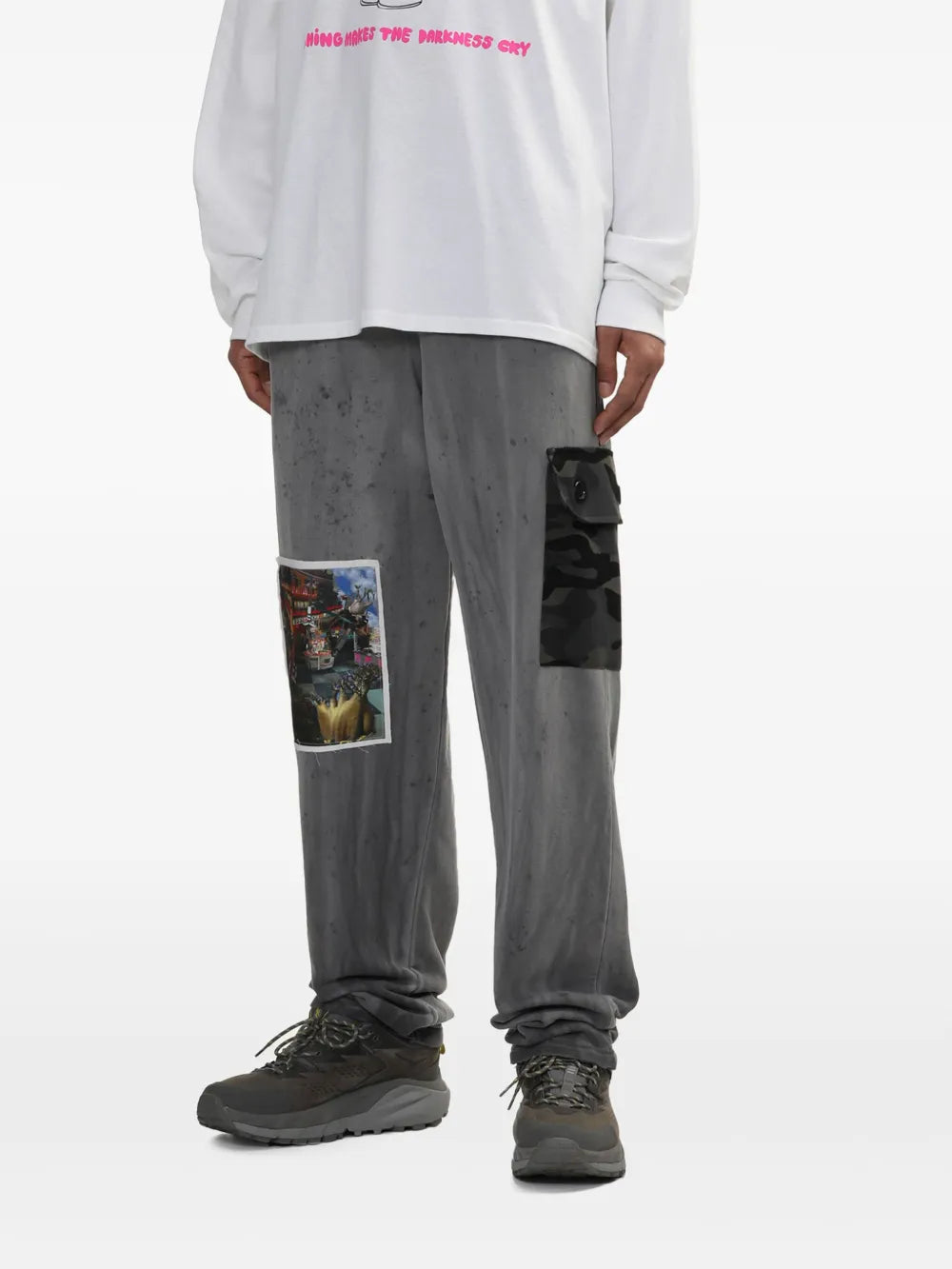 WESTFALL  graphic-print tapered trousers