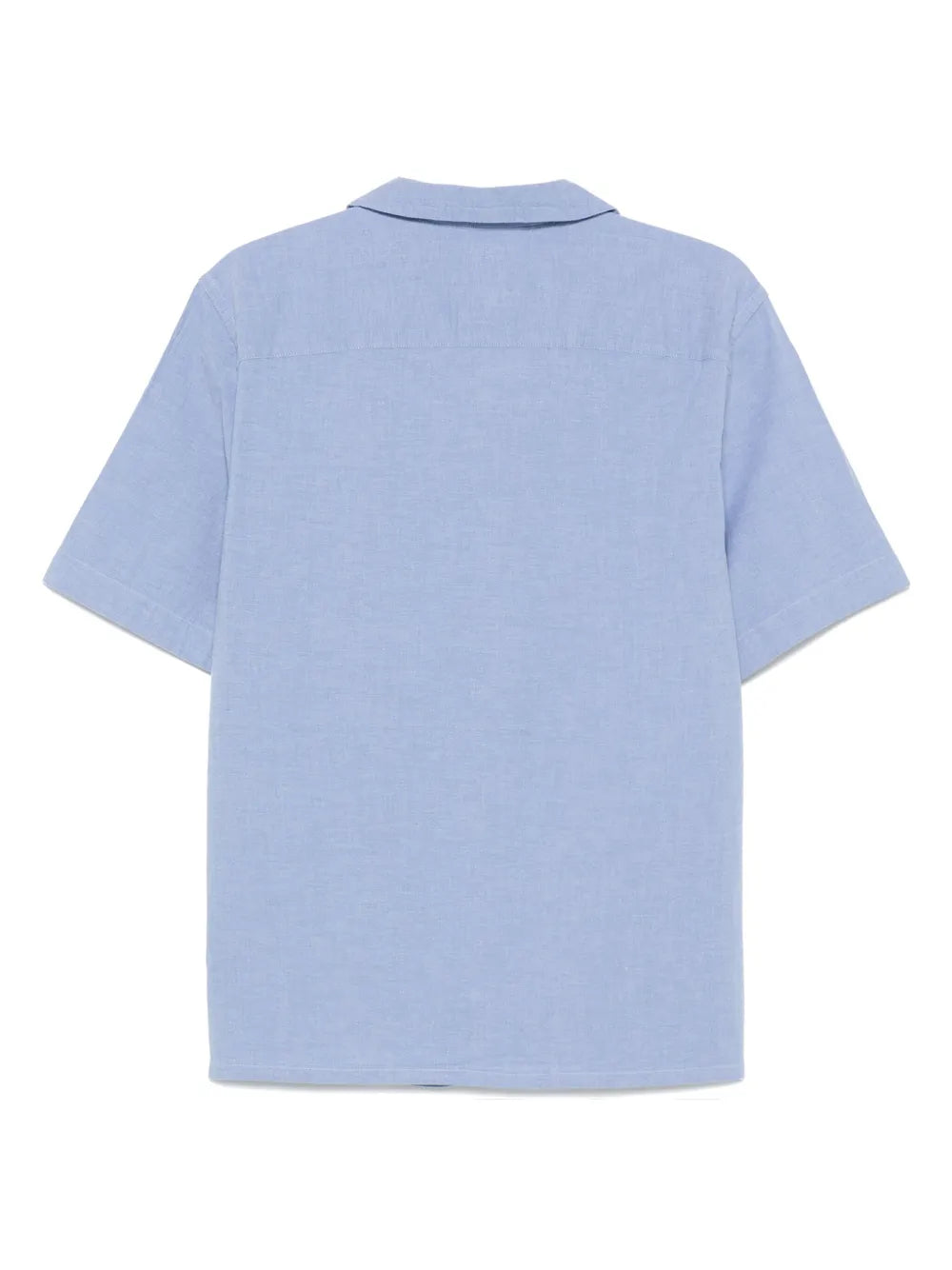 Calvin Klein chambray Cuban-collar shirt