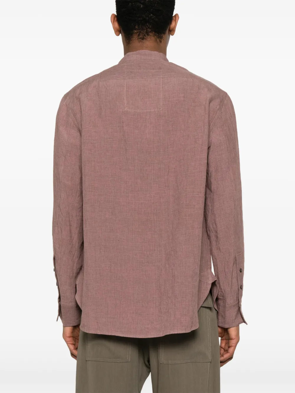 Ziggy Chen houndstooth shirt
