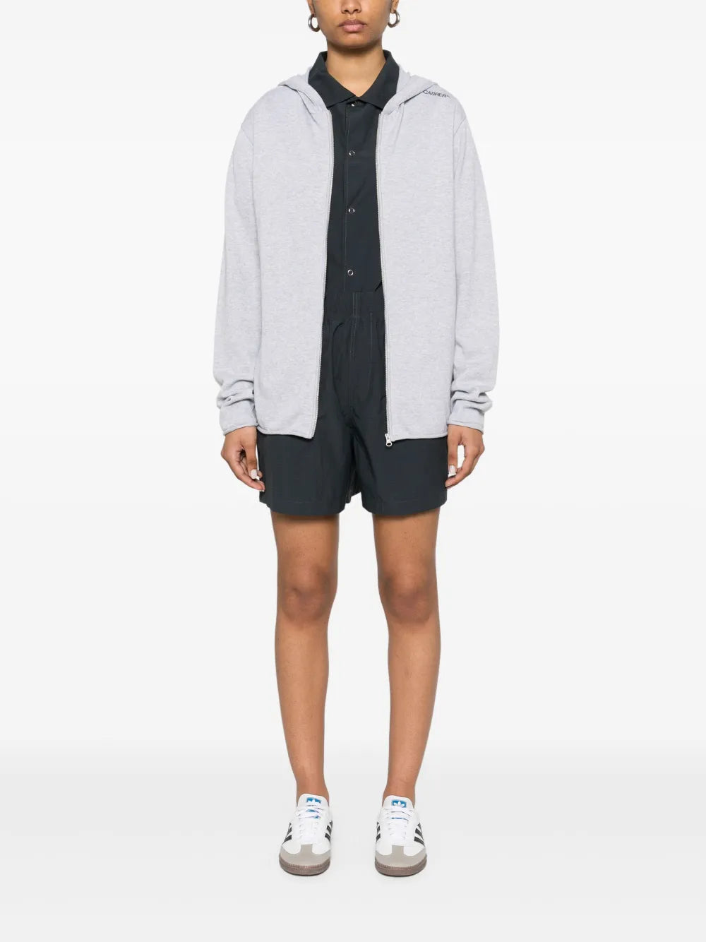 Carrer  knitted hoodie
