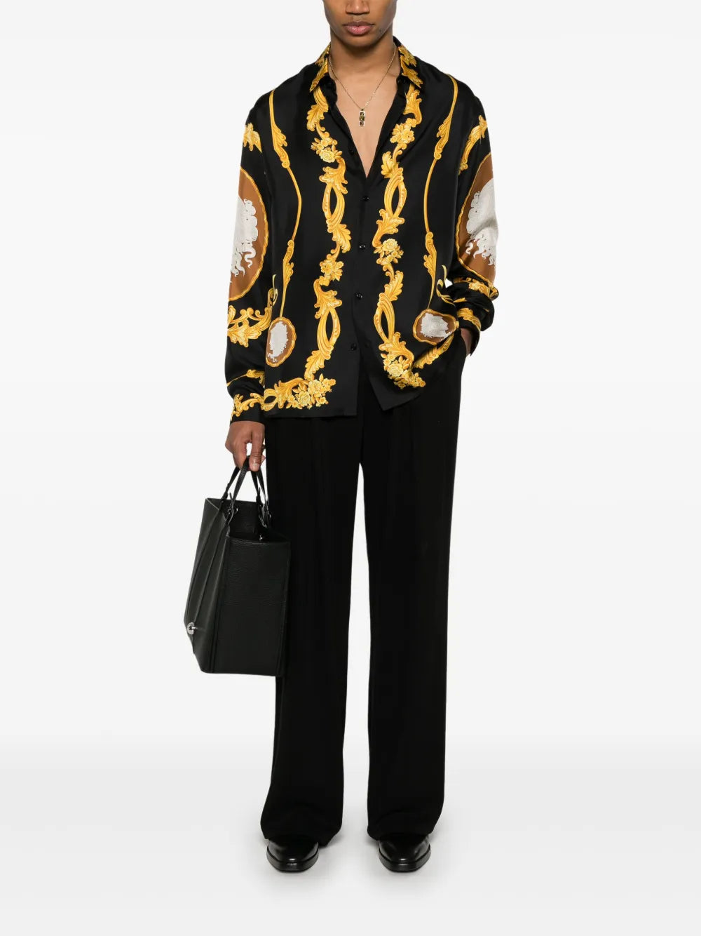 Versace Cameo silk shirt - Image 2