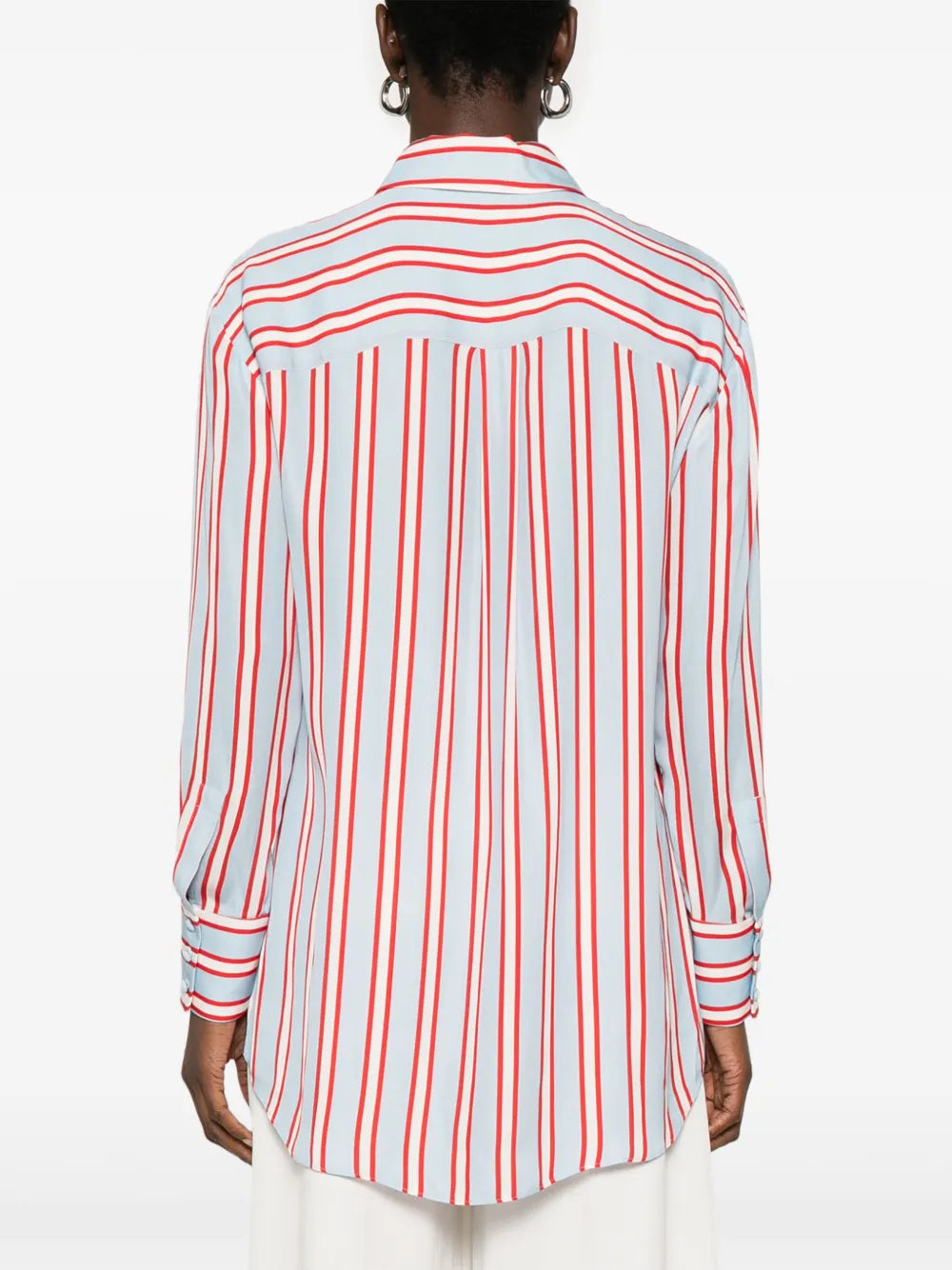 alice + olivia  striped shirt