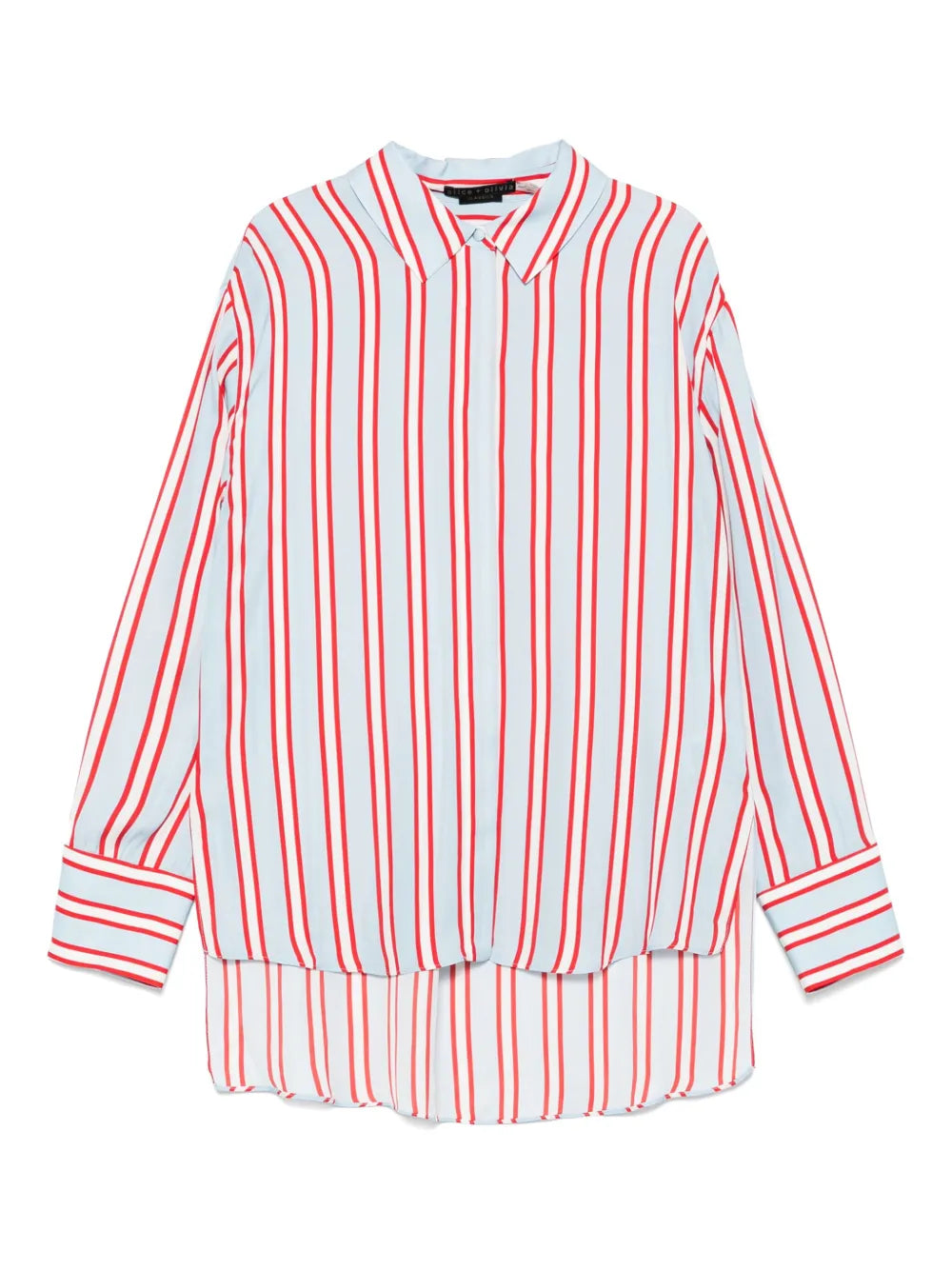 alice + olivia  striped shirt