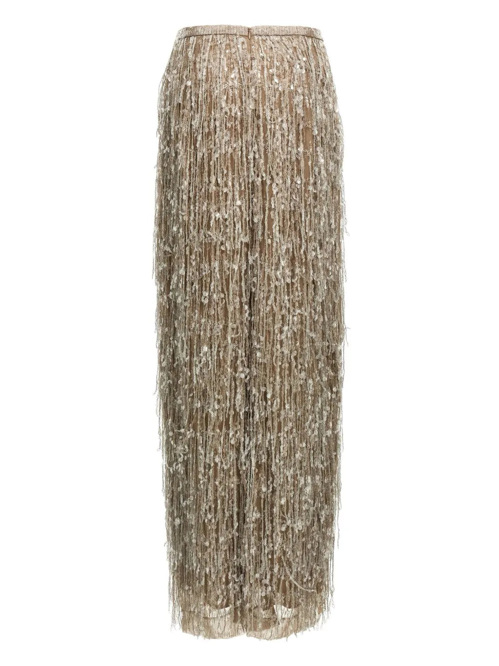 Brunello Cucinelli  sequin fringed skirt