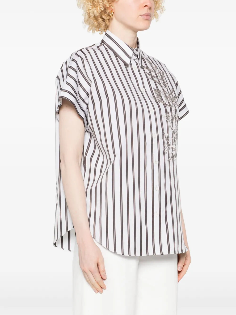 Brunello Cucinelli  striped shirt
