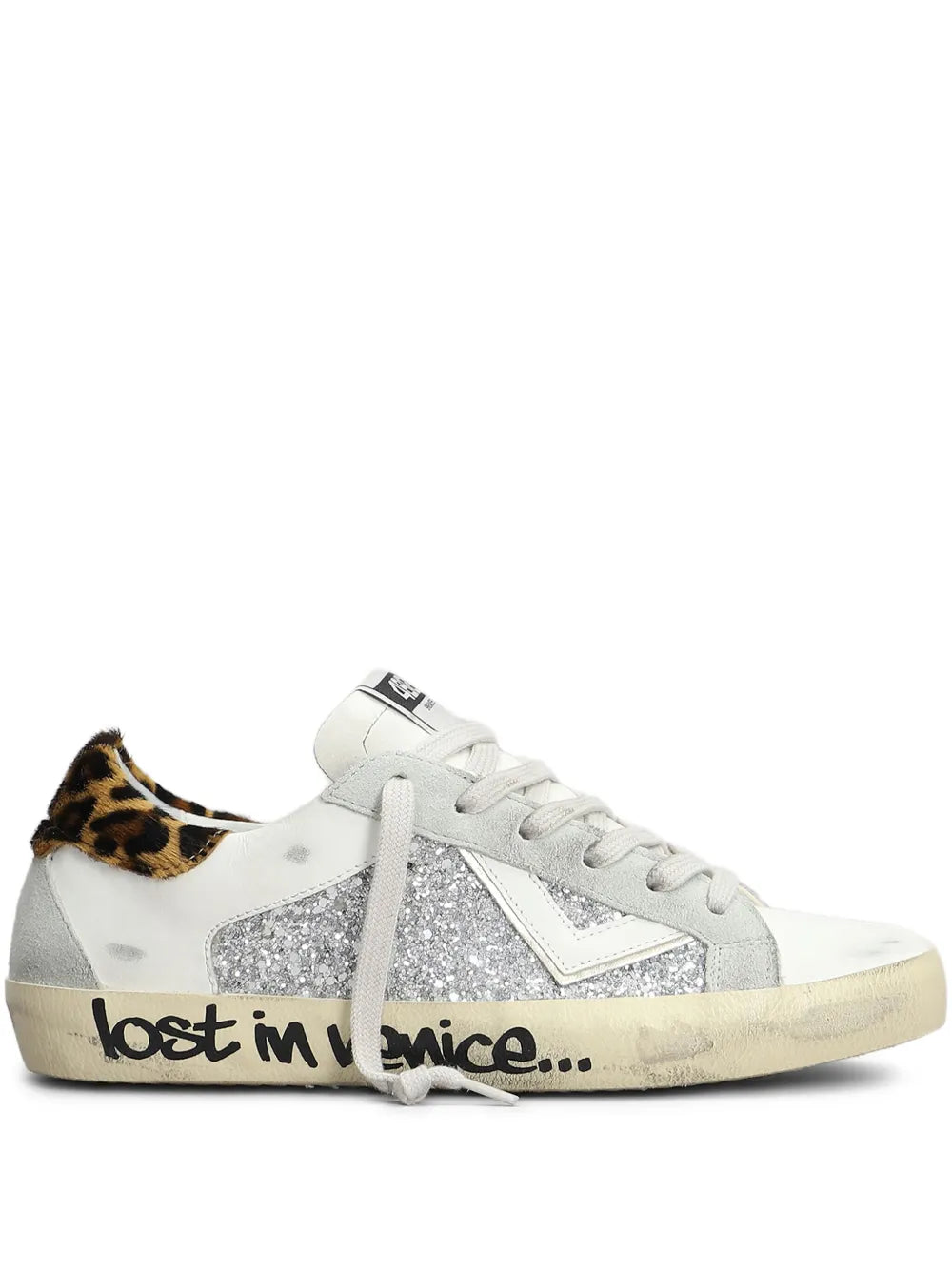 4B12  leather sneakers