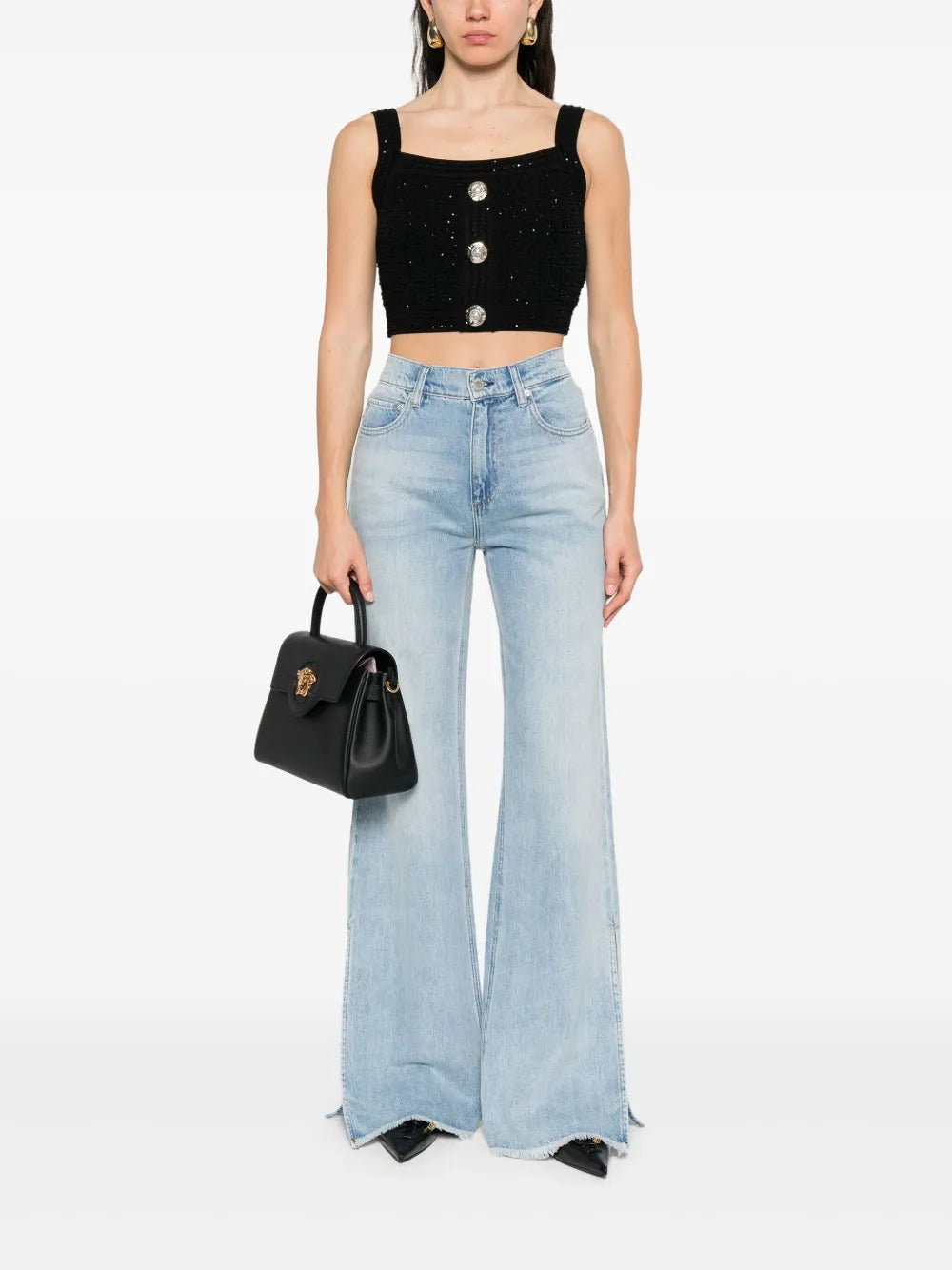 alice + olivia  Weezy flared jeans