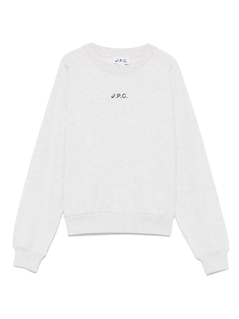 A.P.C.  x Asics Stone sweatshirt