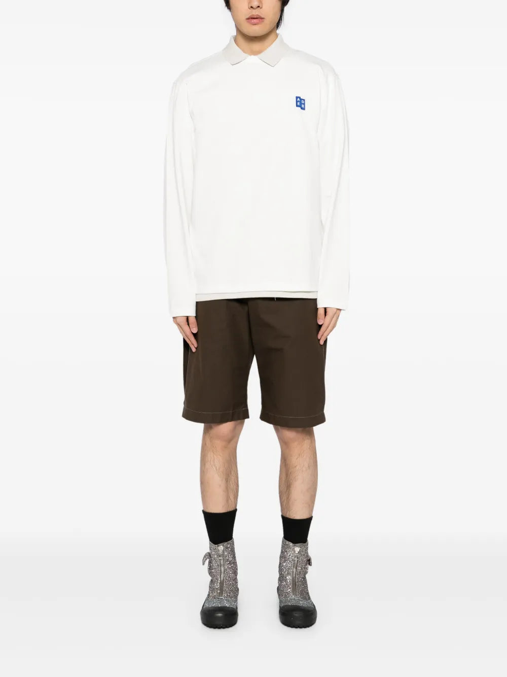 Ader Error  Trs tag long-sleeved T-shirt