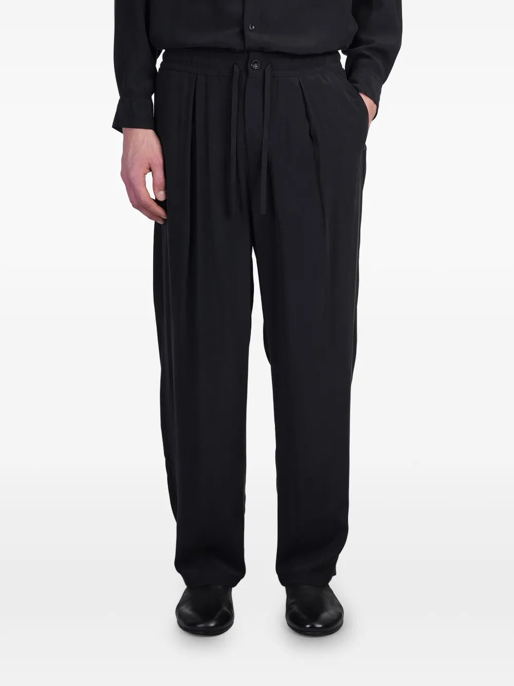 Attachment straight-leg trousers