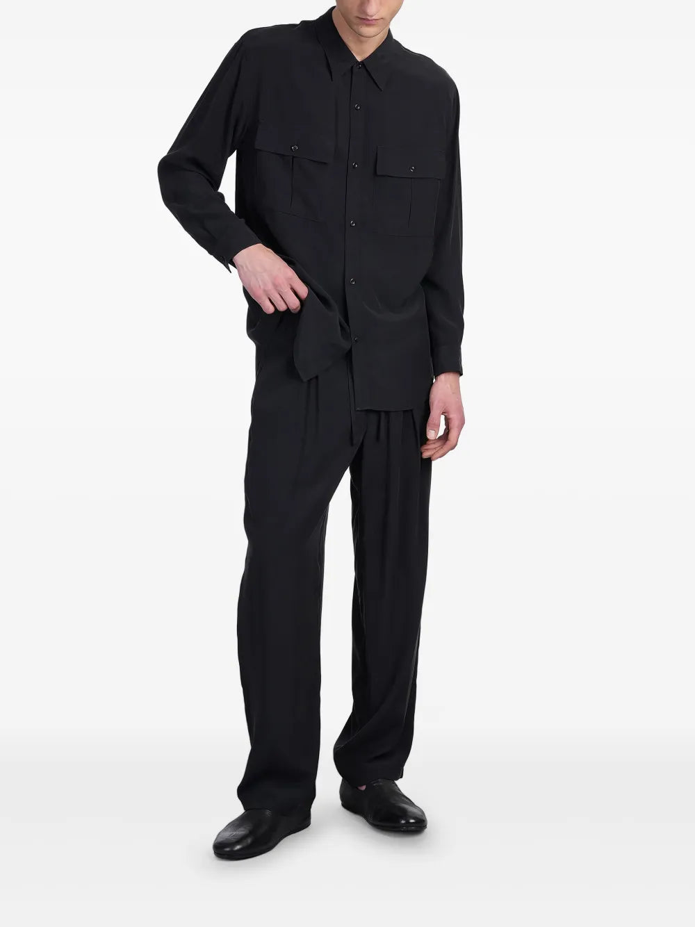 Attachment straight-leg trousers - Image 2