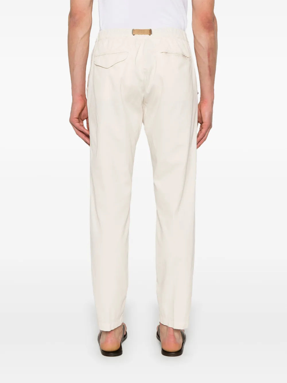 White Sand  belted trousers