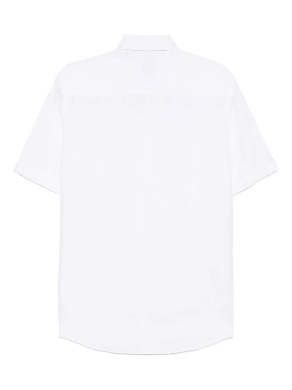 BOSS logo-embroidered shirt