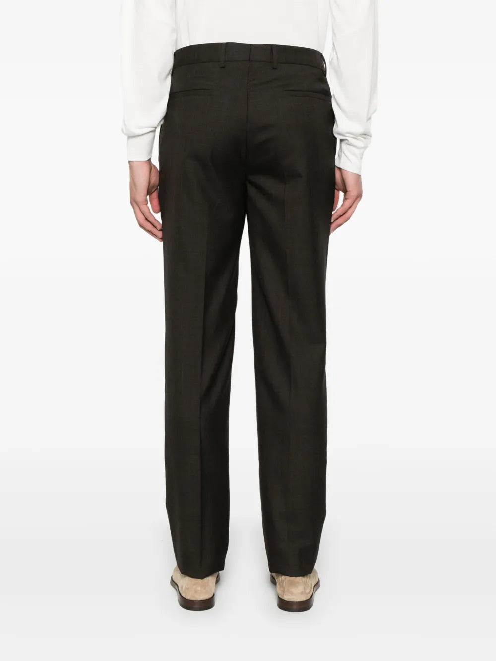 Brunello Cucinelli virgin wool trousers - Image 4