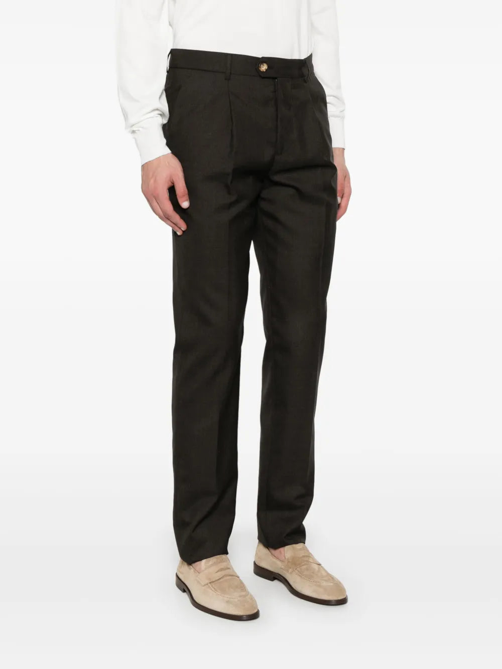 Brunello Cucinelli virgin wool trousers - Image 3
