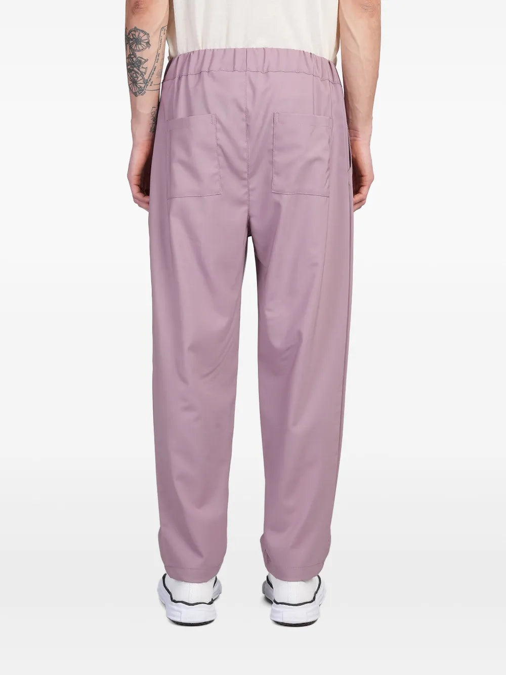A Paper Kid  pleat-detail trousers