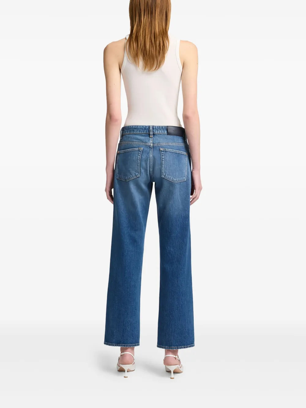 7 For All Mankind  Calie straight-leg jeans