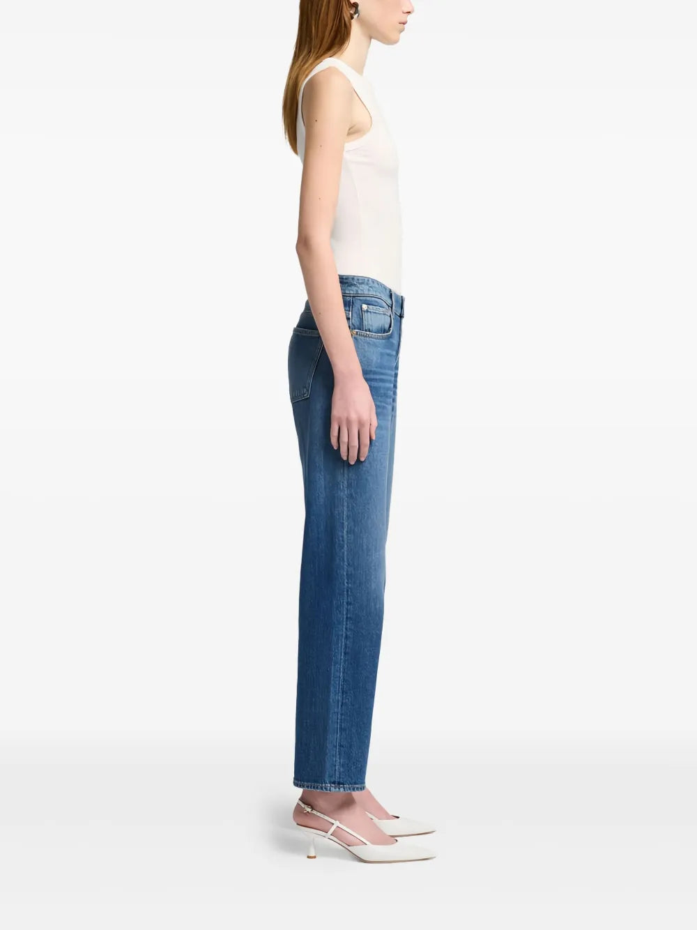 7 For All Mankind  Calie straight-leg jeans