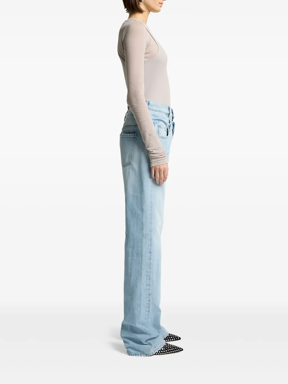 7 For All Mankind  Tess straight jeans
