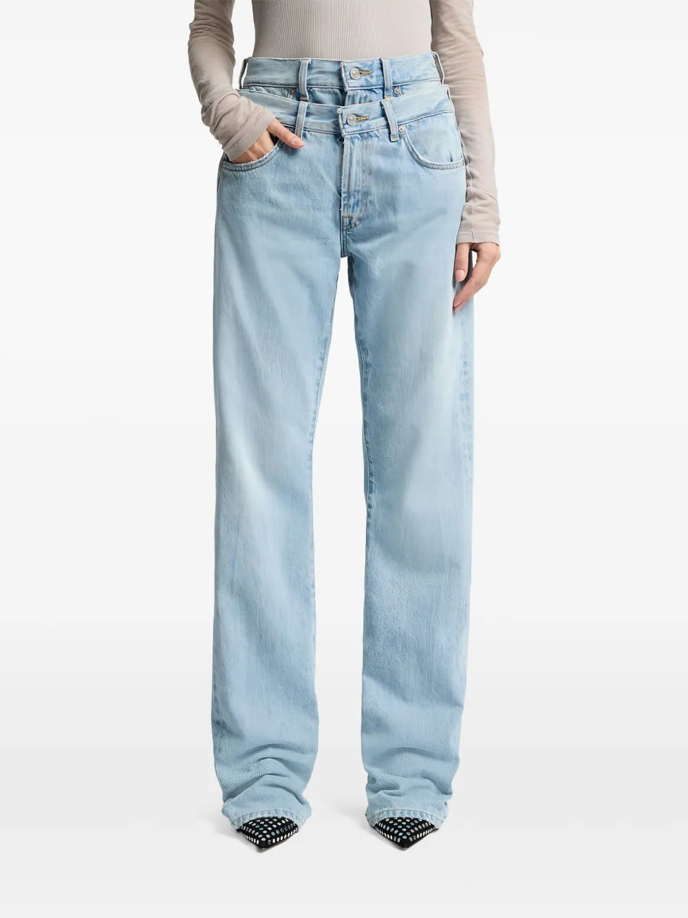 7 For All Mankind  Tess straight jeans
