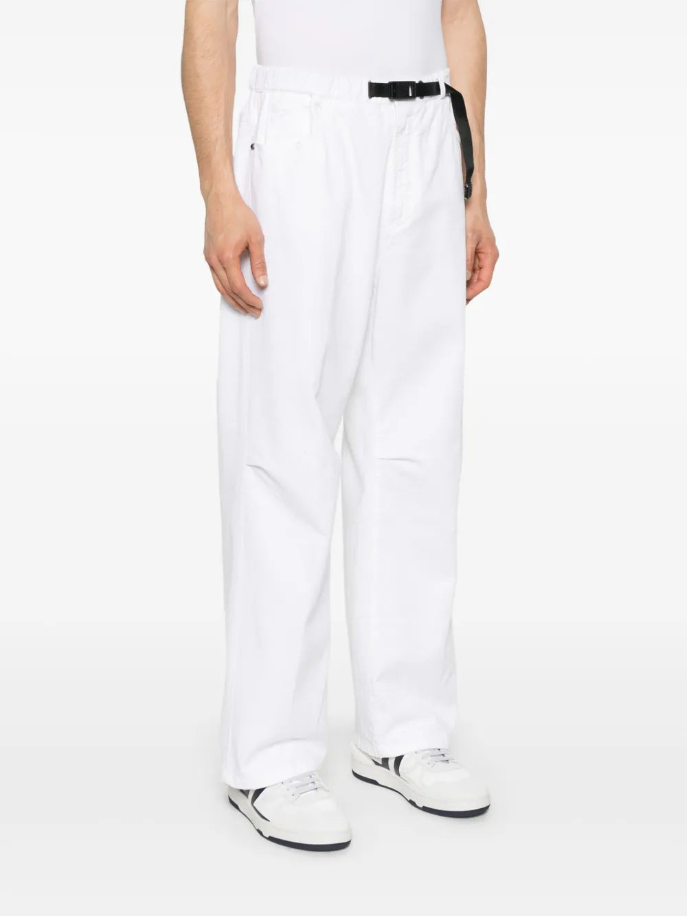 White Sand  belted trousers