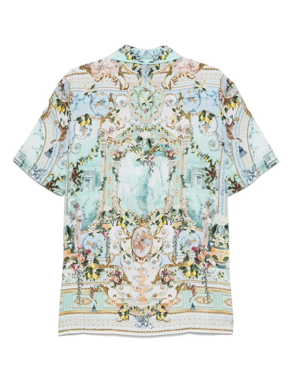 Camilla graphic-print shirt