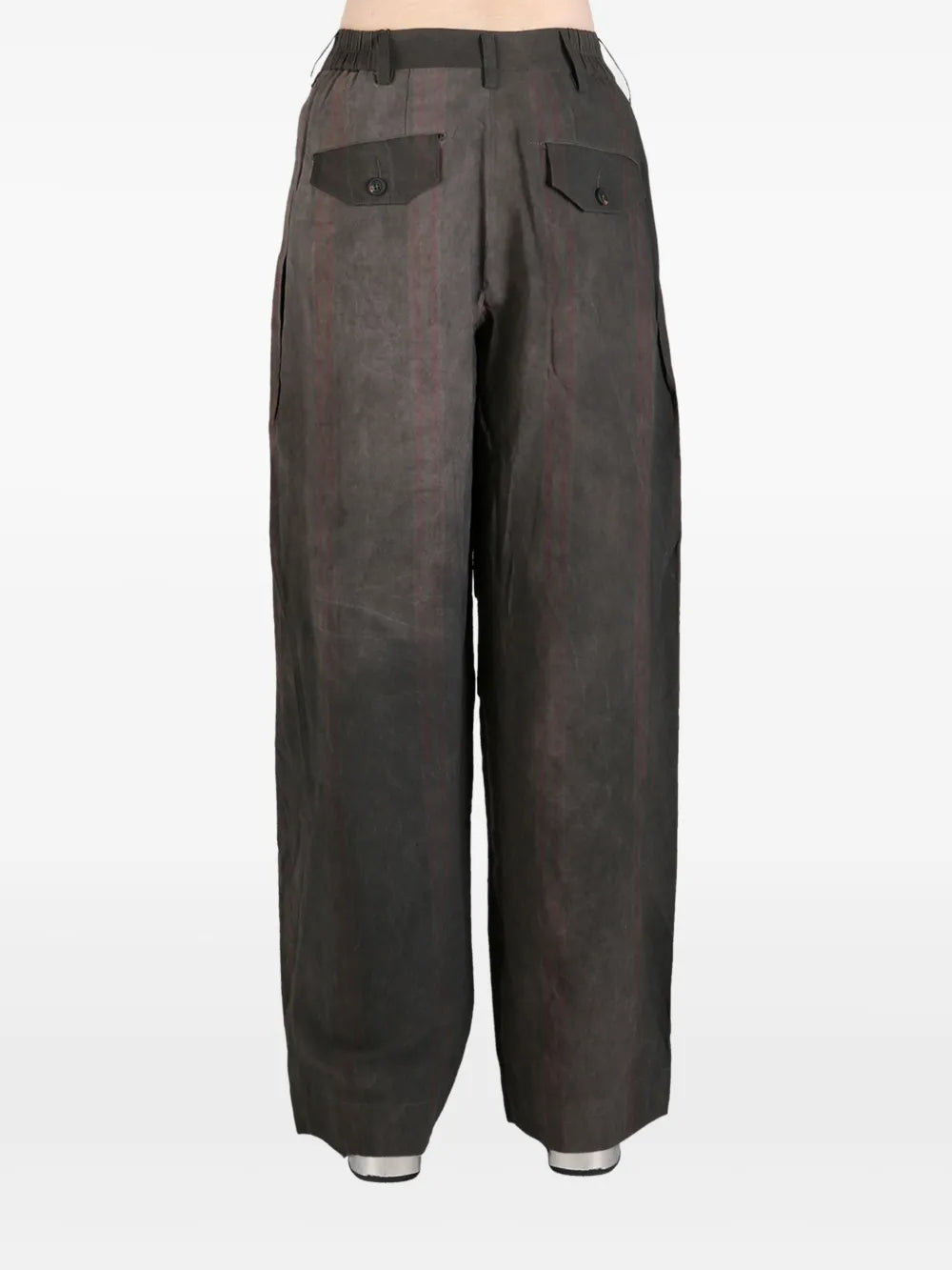 Ziggy Chen pleated wide-leg trousers