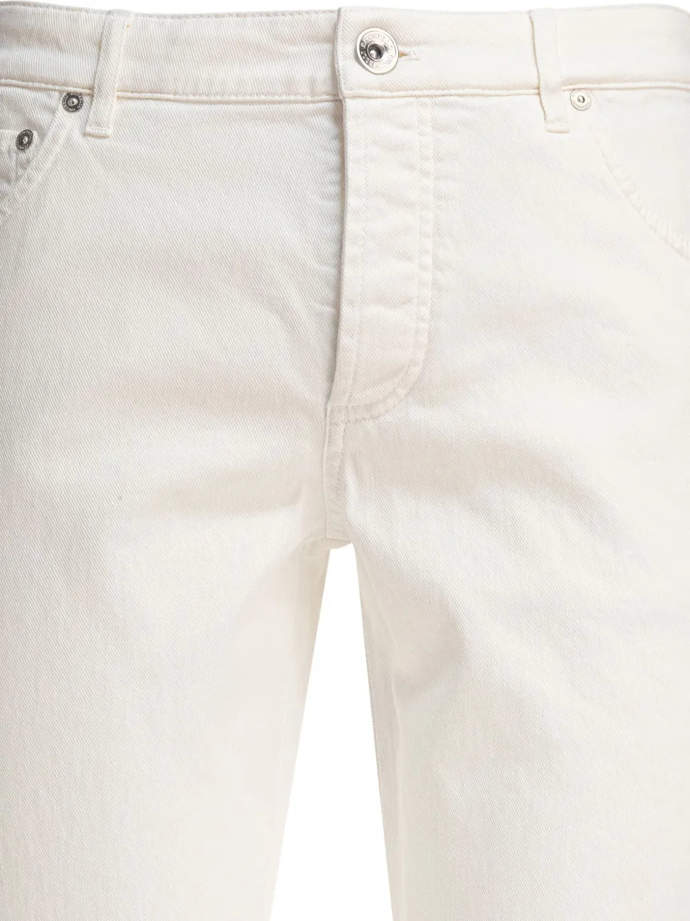 Brunello Cucinelli logo-patch trousers