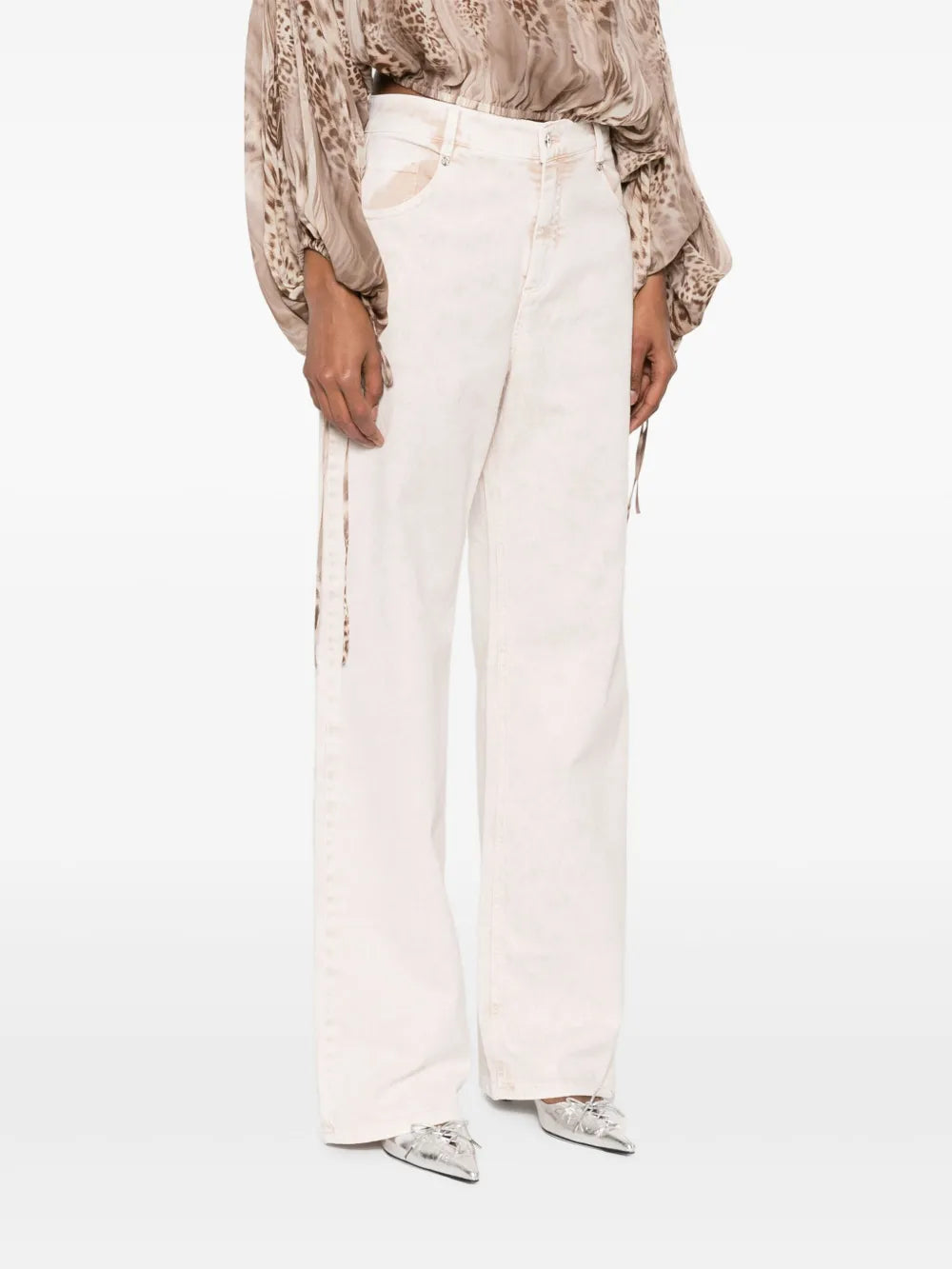 Blumarine washed jeans