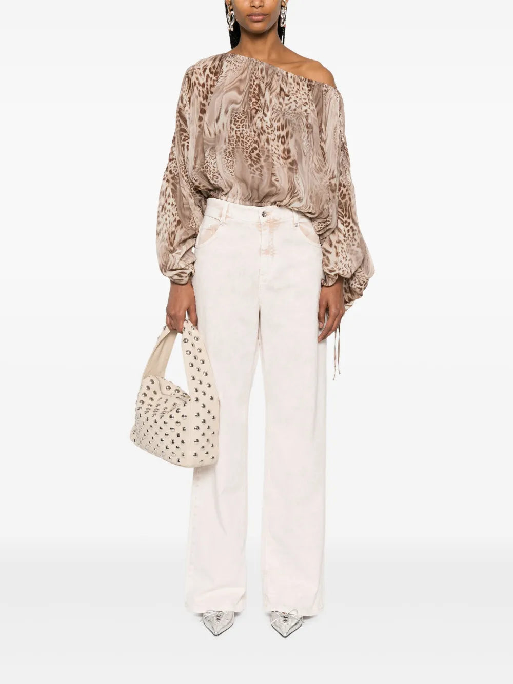 Blumarine washed jeans