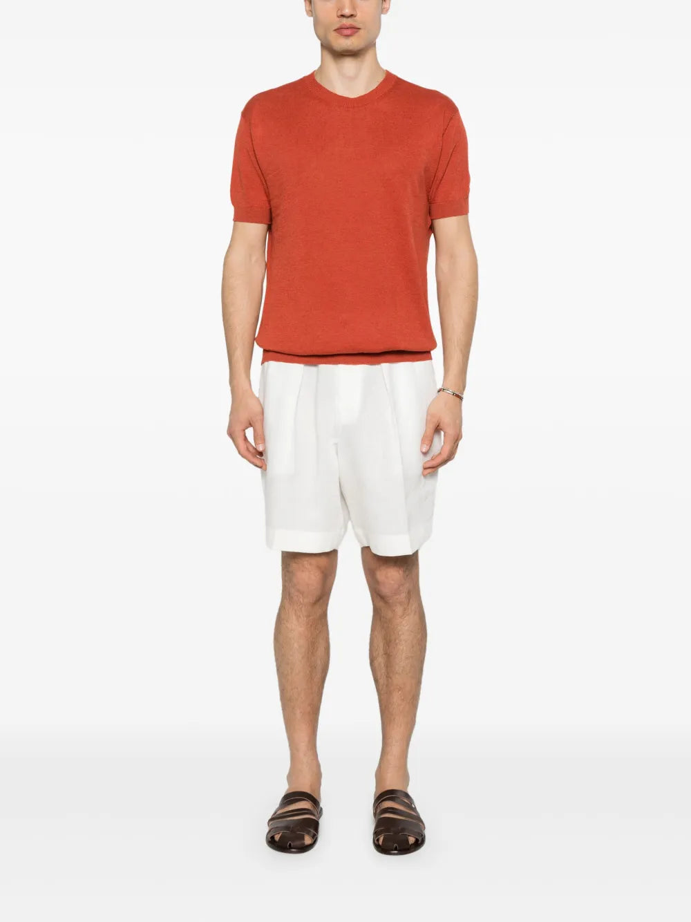 Amaranto fine-knit T-shirt