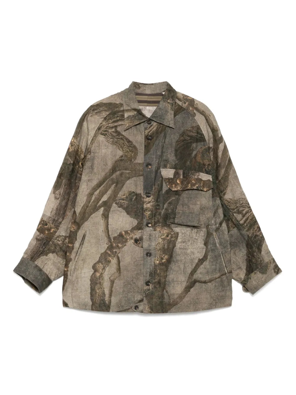 Ziggy Chen graphic-print jacket