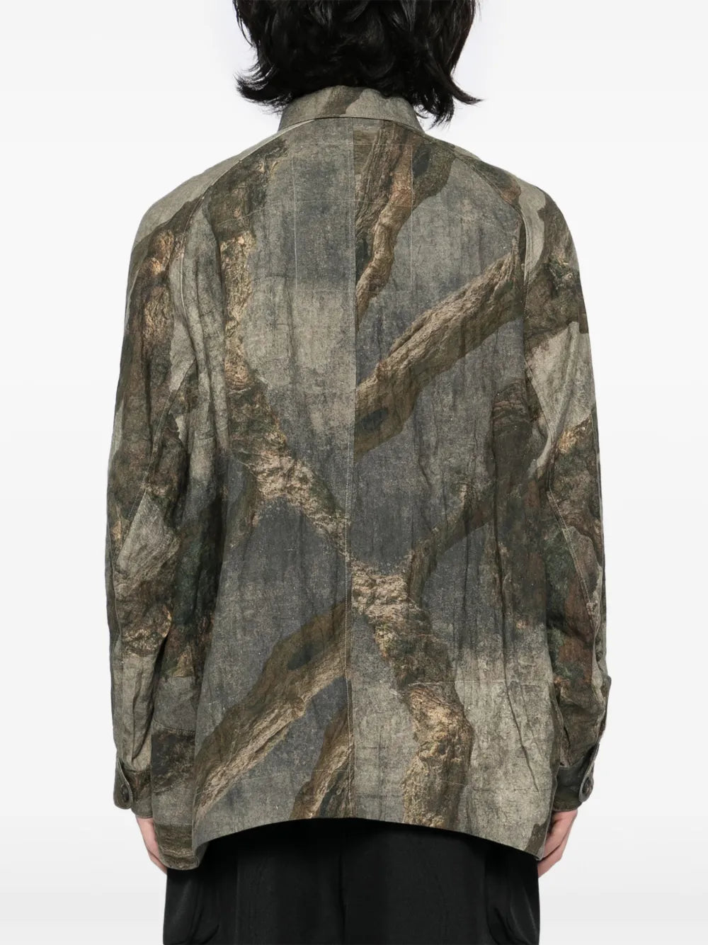 Ziggy Chen graphic-print jacket