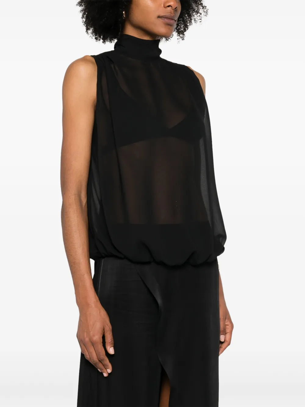 Blumarine  open-back blouse