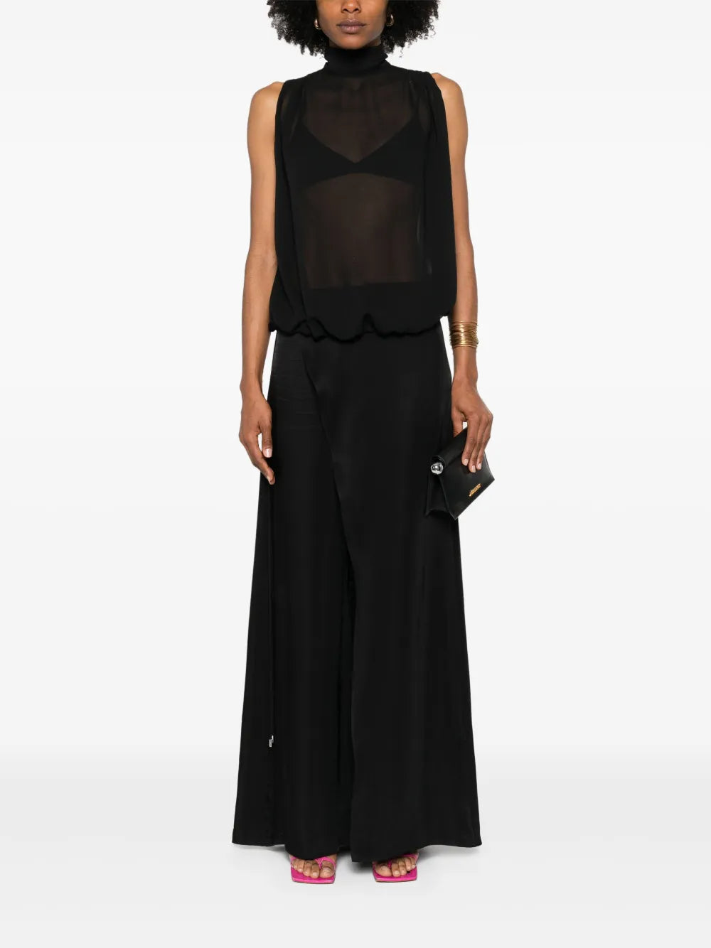 Blumarine  open-back blouse
