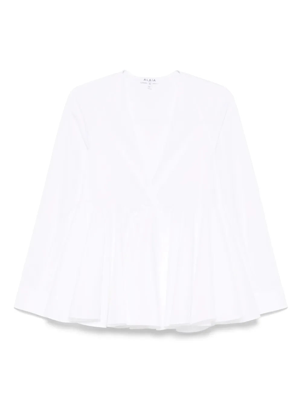 Alaïa  flare shirt