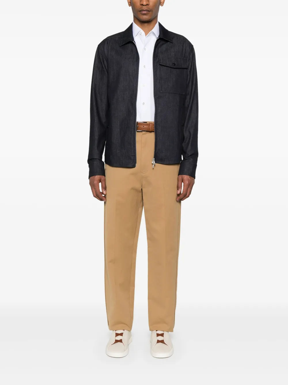 Zegna  piqué shirt