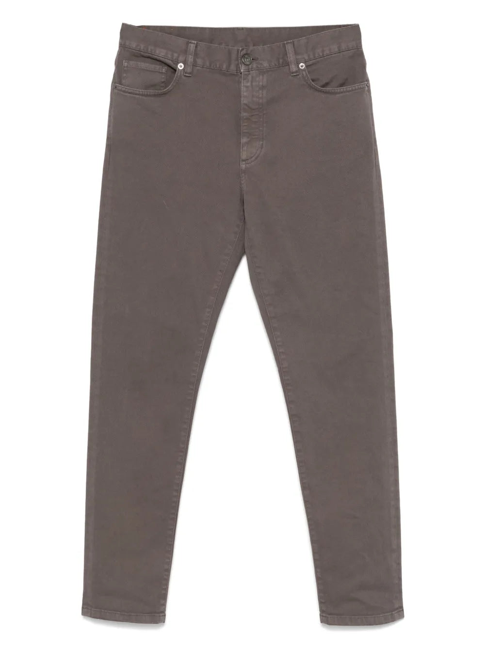 Zegna  logo-patch jeans