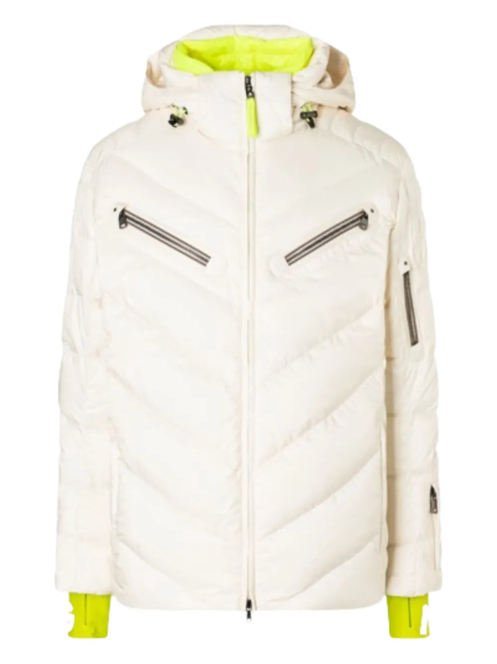 BOGNER chevron-quilted jacket