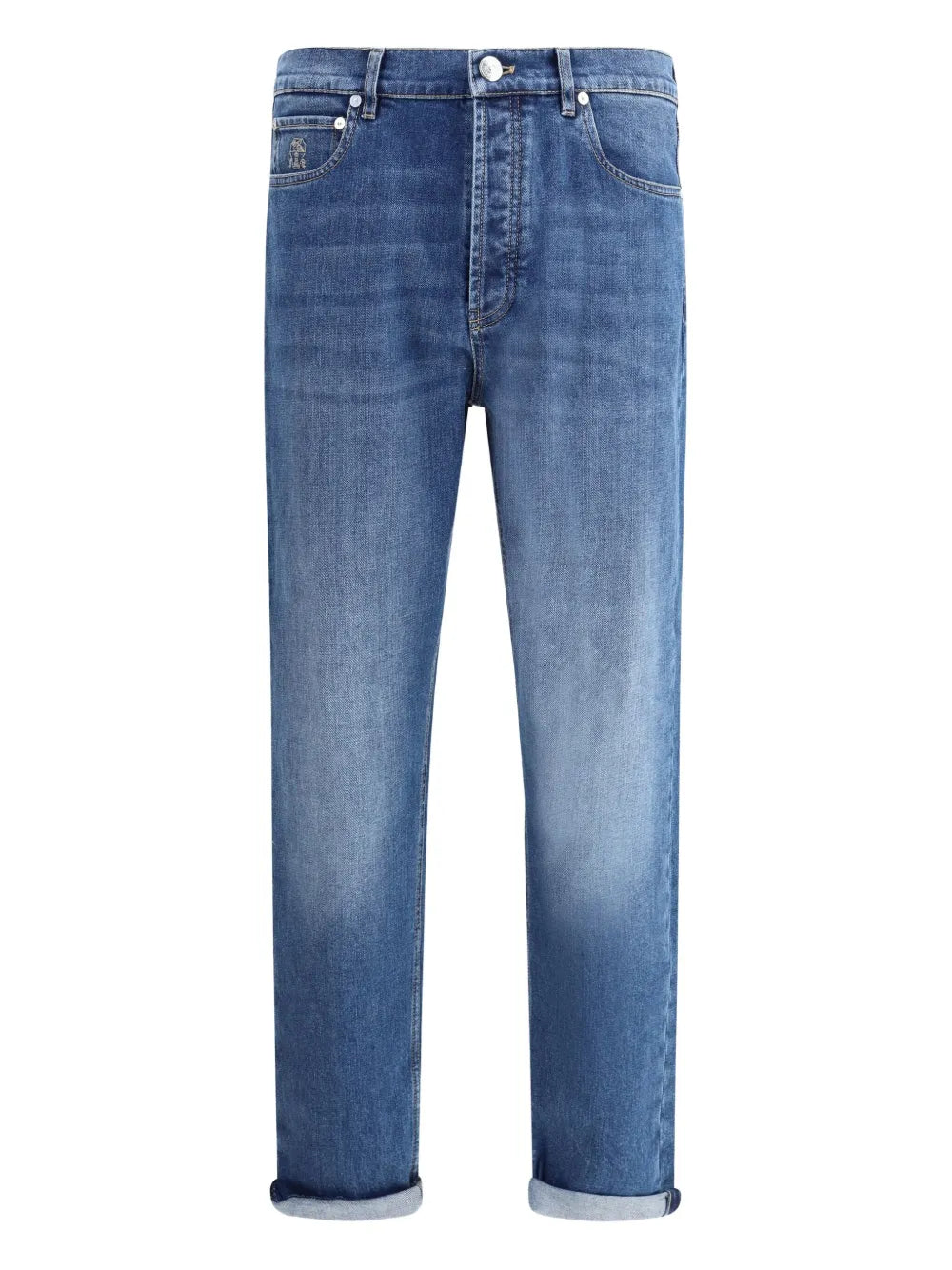 Brunello Cucinelli  cotton straight jeans