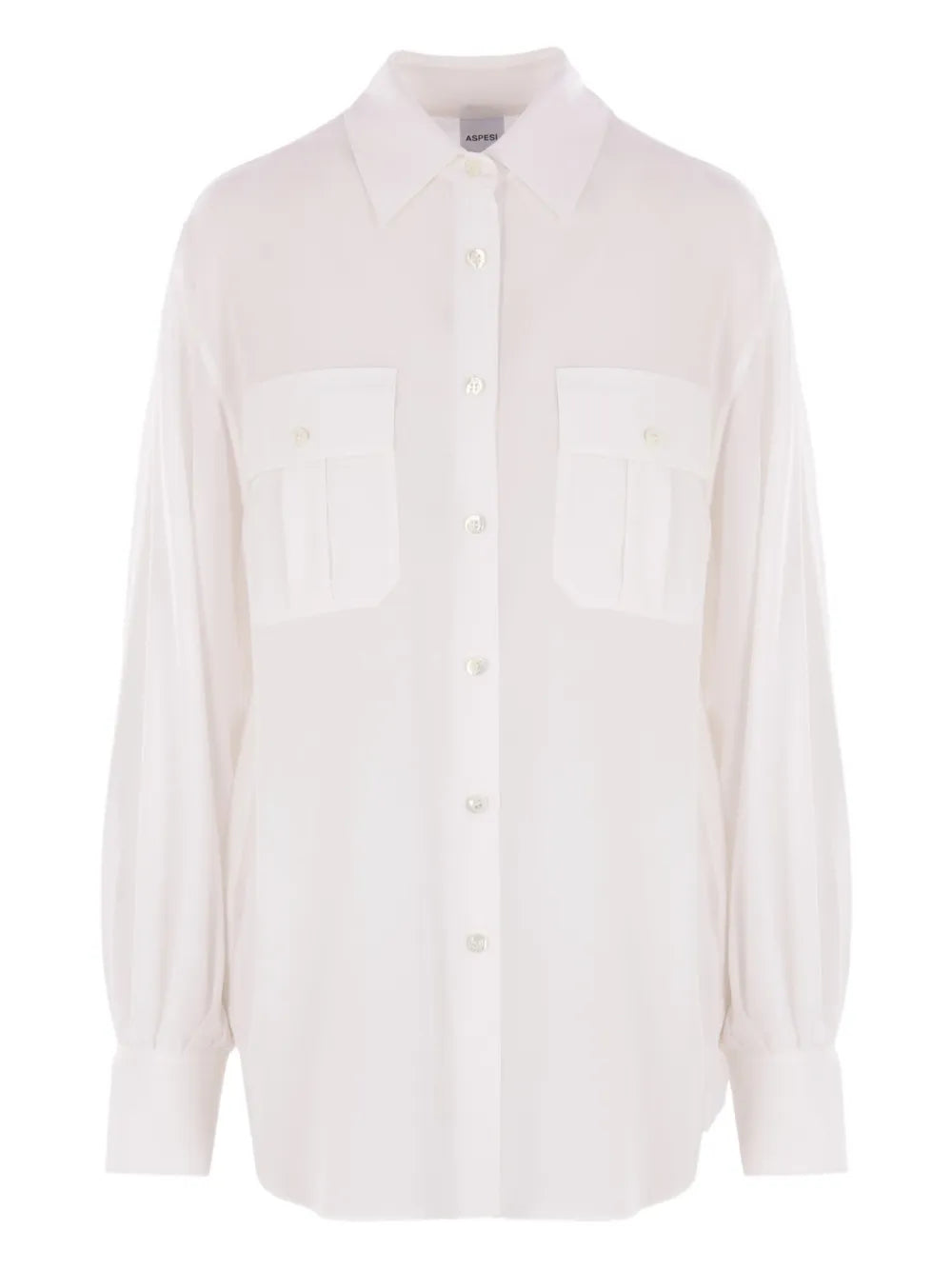 ASPESI  patch-pockets button-up shirt