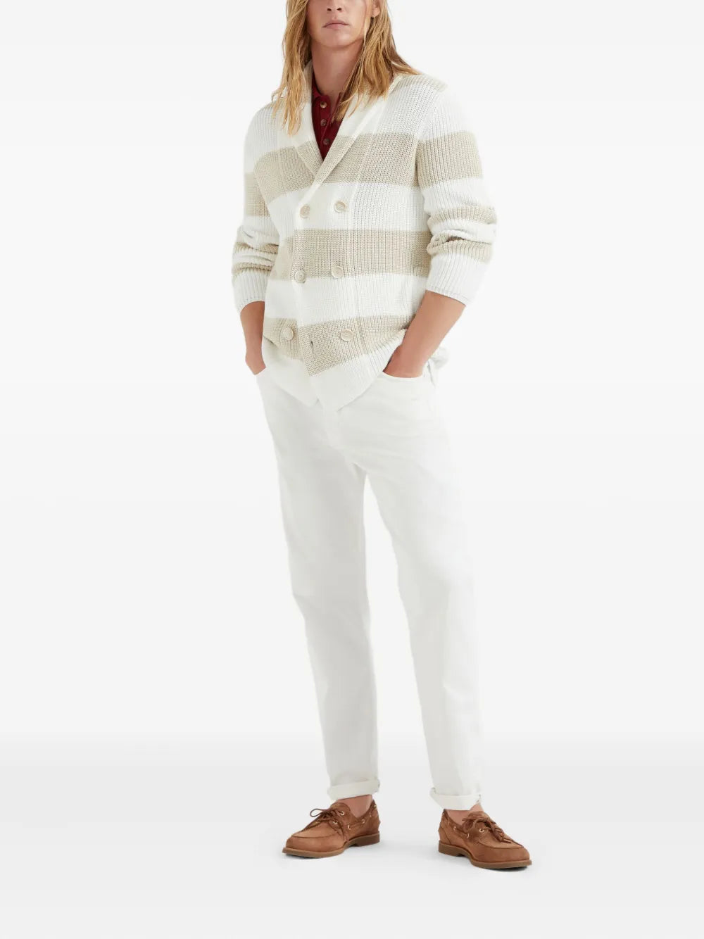 Brunello Cucinelli  cotton polo shirt