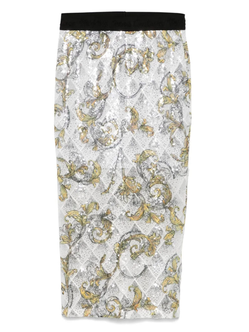 Versace Jeans Couture  Barocco midi skirt