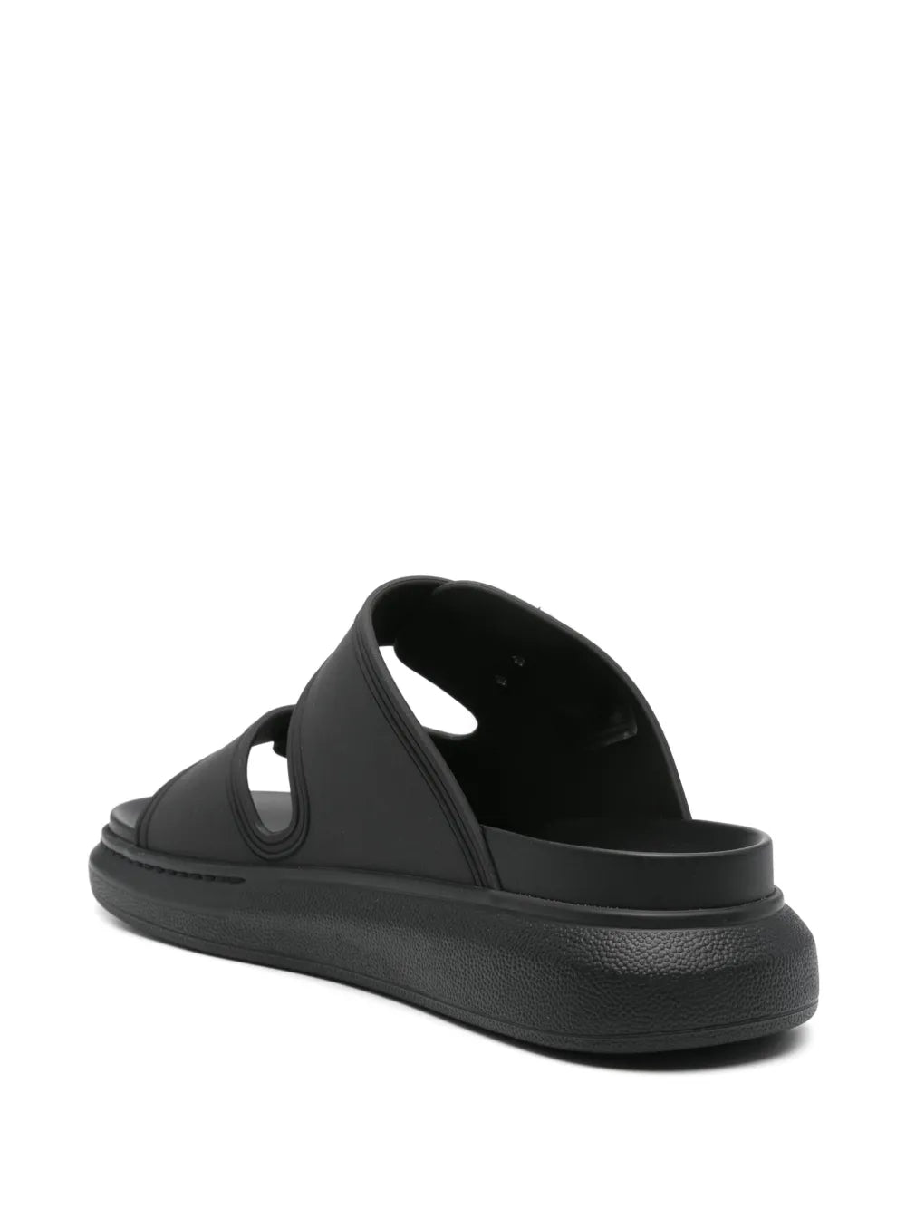 Alexander McQueen logo-engraved sandals