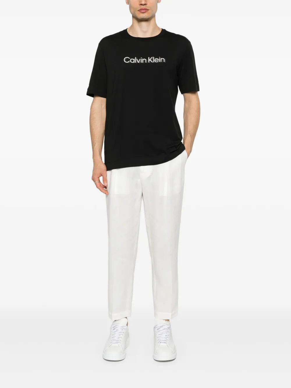 Calvin Klein logo-print T-shirt